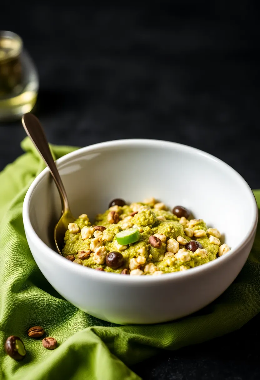 10 Vegan Baked Oatmeal Recipes for Warm Mornings - 8. Matcha Green Tea Baked Oatmeal