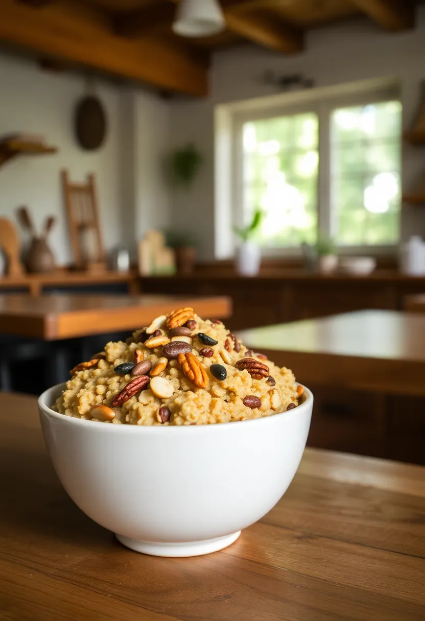 10 Vegan Baked Oatmeal Recipes for Warm Mornings - 9. Nutty Quinoa Baked Oatmeal