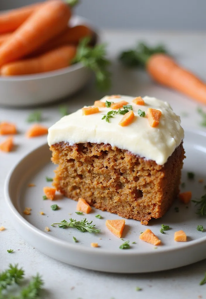 10 Vegan Carrot Recipes Fresh and Easy - 1. Classic Vegan Carrot Cake