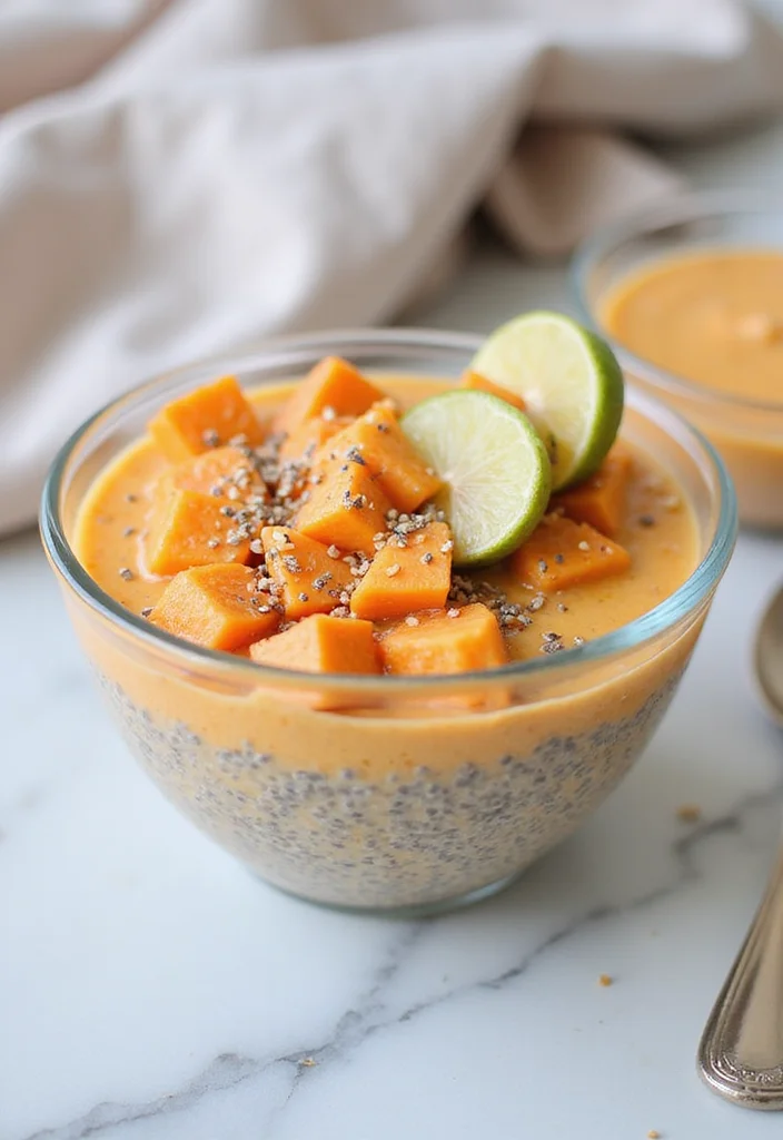 10 Vegan Carrot Recipes Fresh and Easy - 5. Carrot & Coconut Chia Pudding