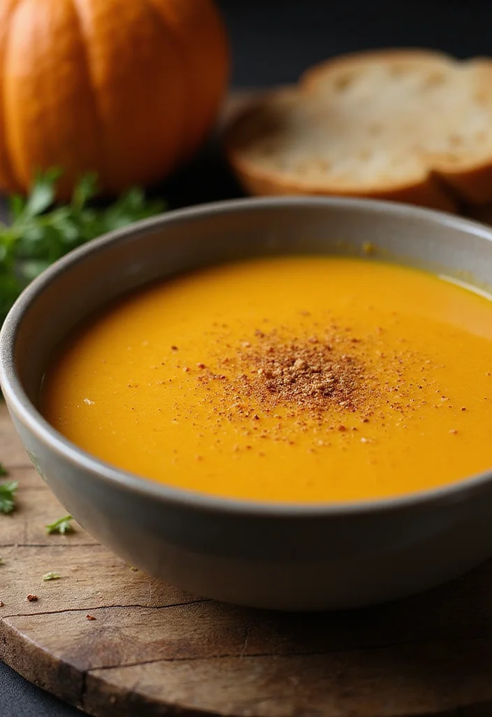 10 Vegan Low FODMAP Recipes for Gentle Eating - 1. Creamy Pumpkin Soup