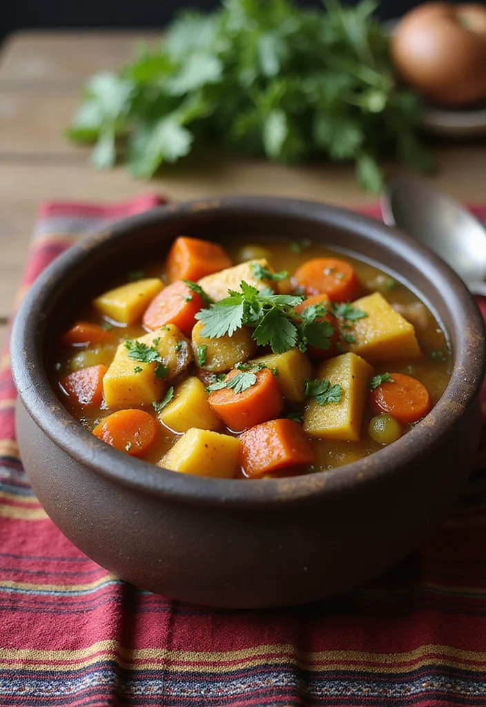 10 Vegan Puerto Rican Recipes: Flavorful and Plant-Based Comfort Food - 4. Vegan Sancocho: Hearty Root Vegetable Stew