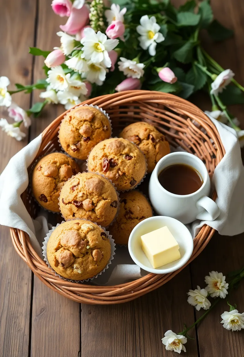 10 Vegan Rhubarb Recipes Bright and Seasonal - 4. Vegan Rhubarb Muffins