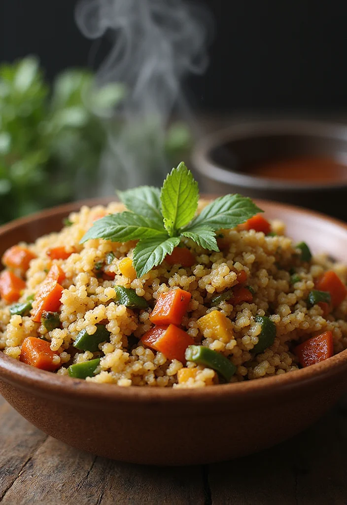 10 Vegan Rice Cooker Recipes: Hands Off and Simple - 1. Hearty Vegetable Quinoa