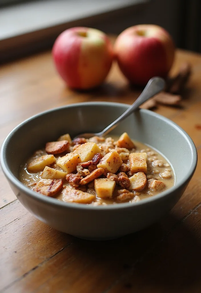 10 Vegan Rice Cooker Recipes: Hands Off and Simple - 10. Apple Cinnamon Oatmeal