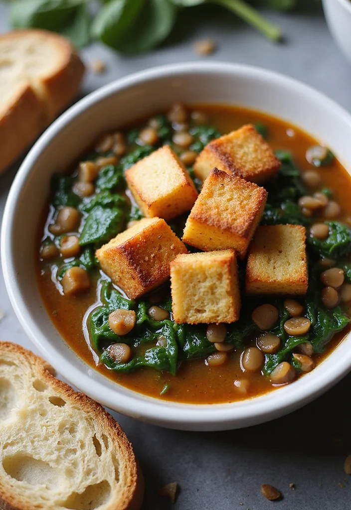 10 Vegan Rice Cooker Recipes: Hands Off and Simple - 5. Lentil and Spinach Stew