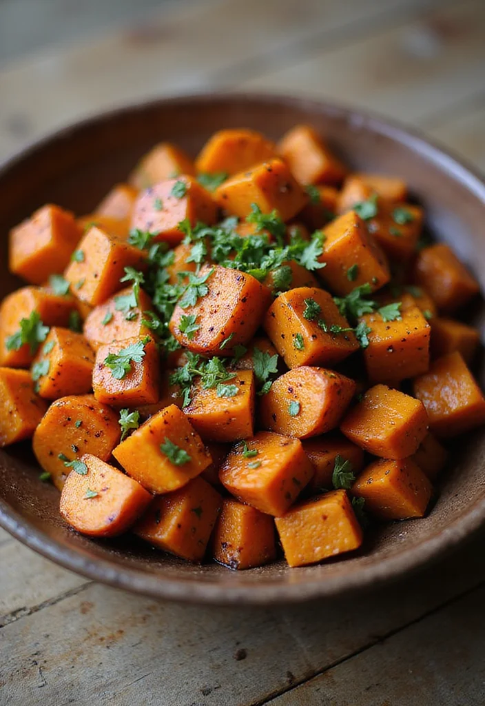 10 Vegan Smoker Recipes for Deep Rich Taste - 10. Smoky Spiced Sweet Potatoes