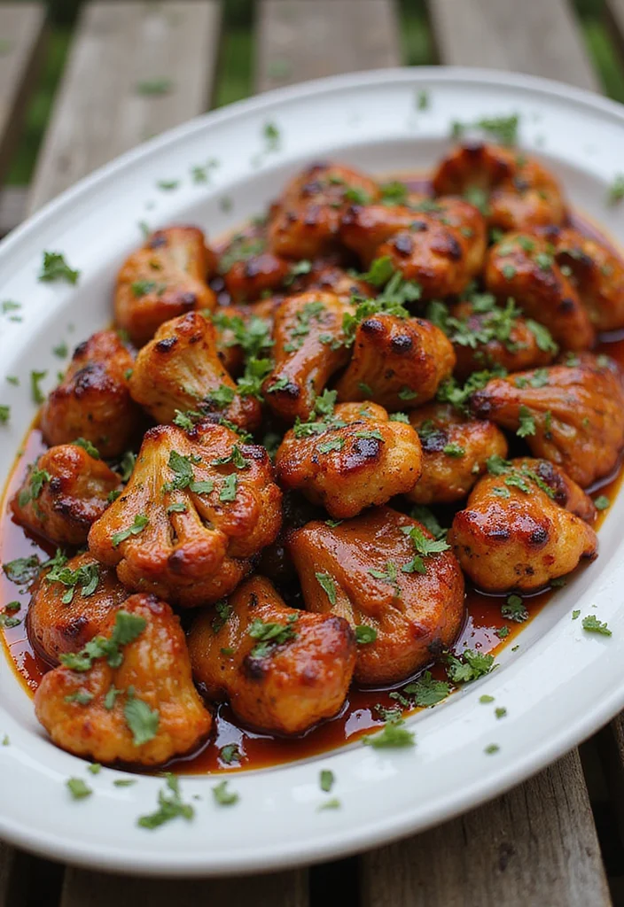 10 Vegan Smoker Recipes for Deep Rich Taste - 2. Smoky BBQ Cauliflower Steaks