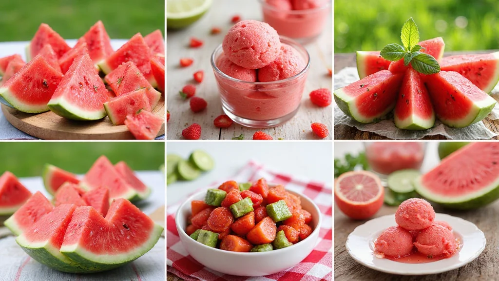 10 Watermelon Dessert Recipes Light and Refreshing