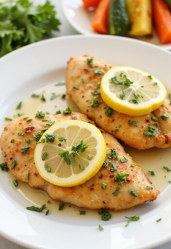 12 Healthy Air Fryer Chicken Recipes Quick and Tasty - 1. Air Fryer Lemon Herb Chicken Breast
