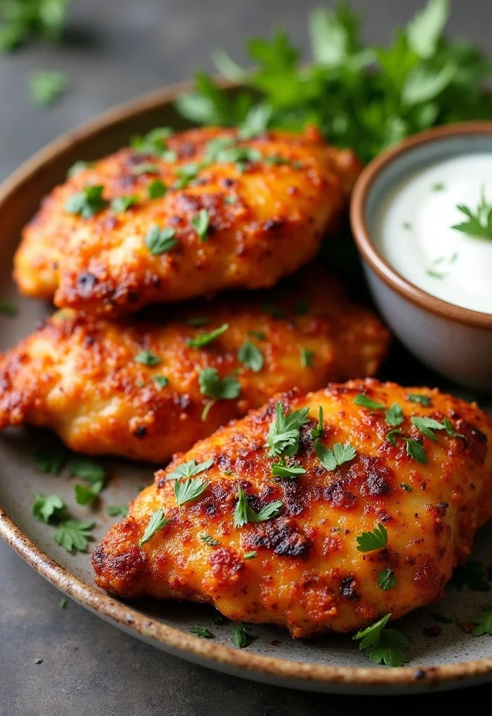 12 Healthy Air Fryer Chicken Recipes Quick and Tasty - 5. Spicy Air Fryer Cajun Chicken