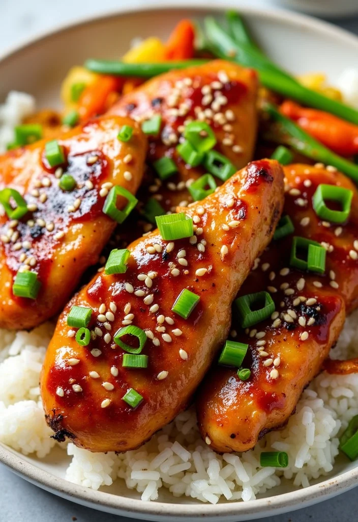 12 Healthy Air Fryer Chicken Recipes Quick and Tasty - 6. Air Fryer Teriyaki Chicken