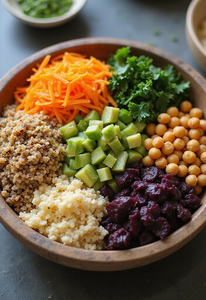 12 Healthy Kale Recipes for Everyday Meals - 10. Kale and Chickpea Buddha Bowl