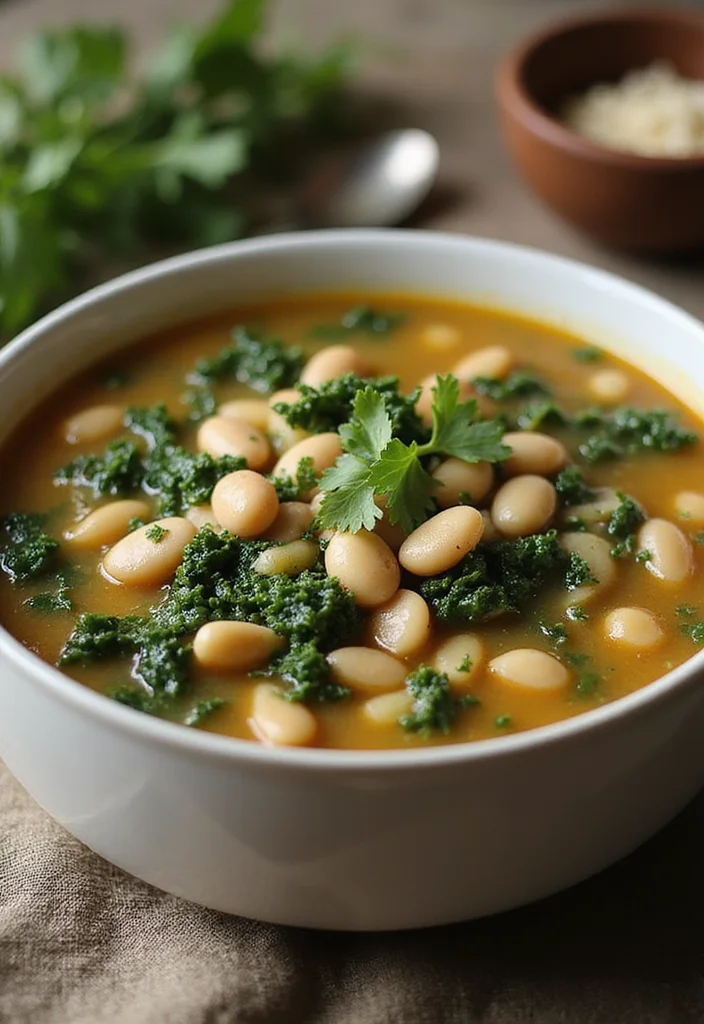 12 Healthy Kale Recipes for Everyday Meals - 6. Kale and White Bean Soup