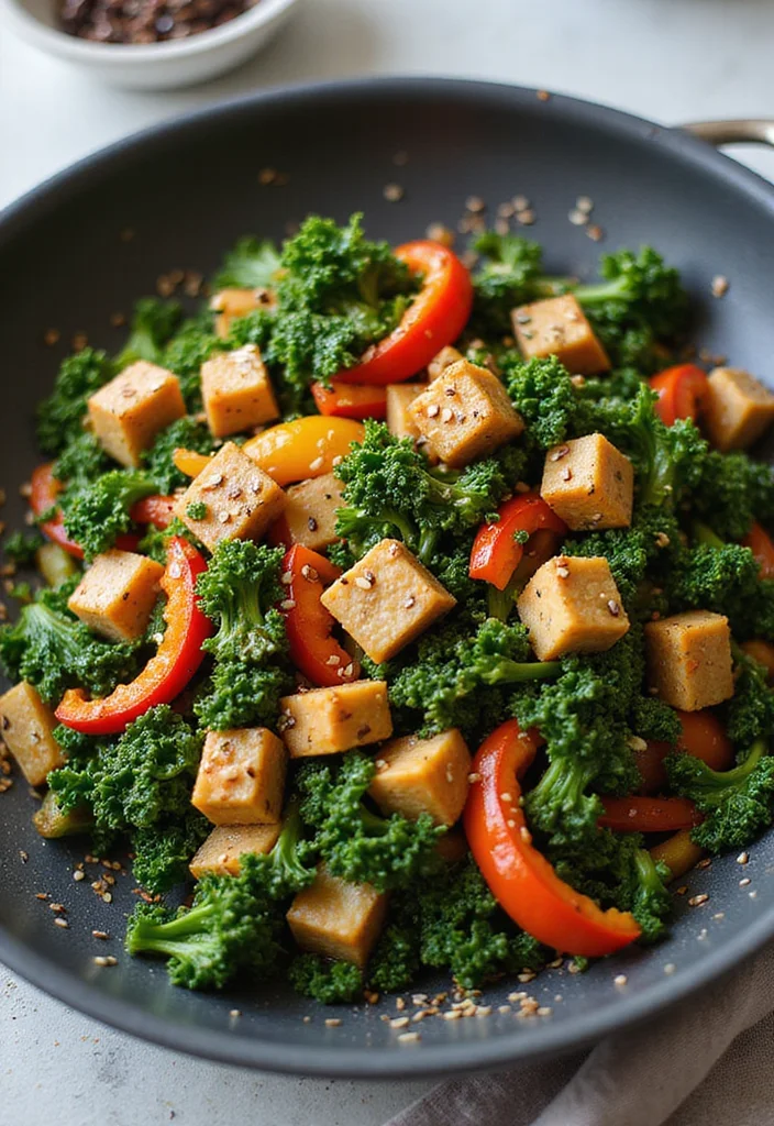 12 Healthy Kale Recipes for Everyday Meals - 7. Spicy Kale Stir-Fry