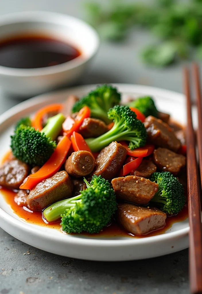12 Keto Clean Eating Recipes Simple and Fresh - 6. Beef and Broccoli Stir-Fry