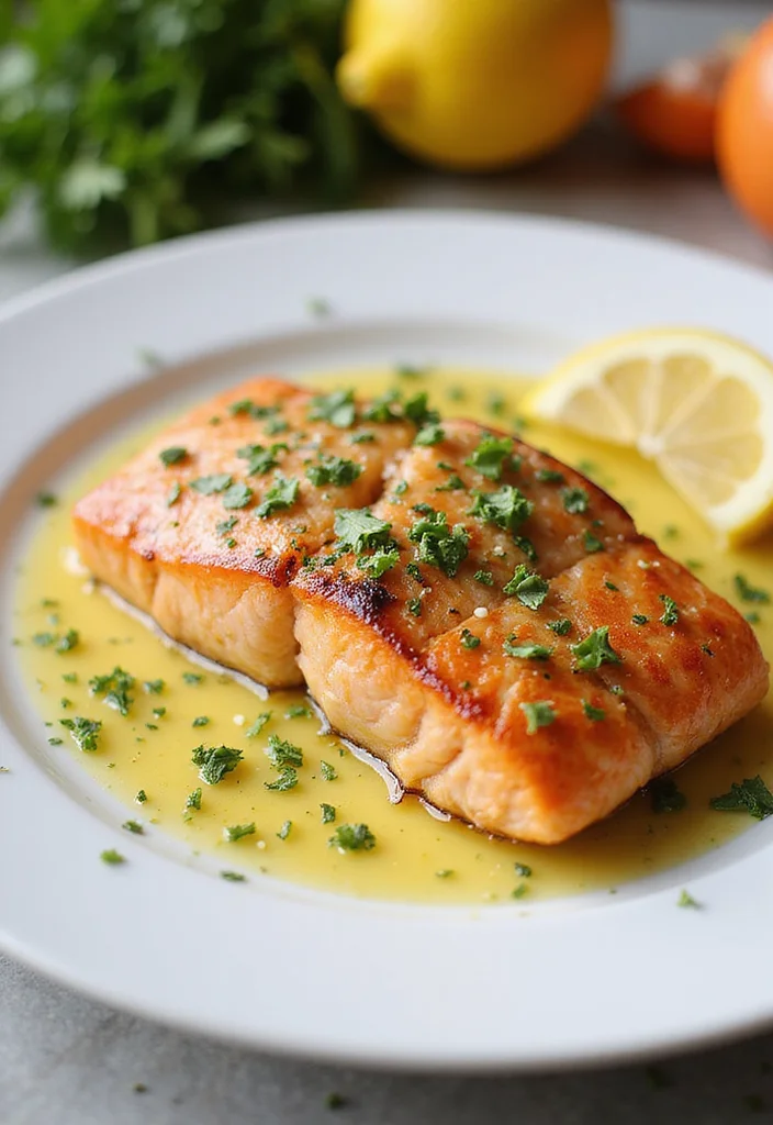 12 Keto Clean Eating Recipes Simple and Fresh - 8. Garlic Butter Baked Salmon