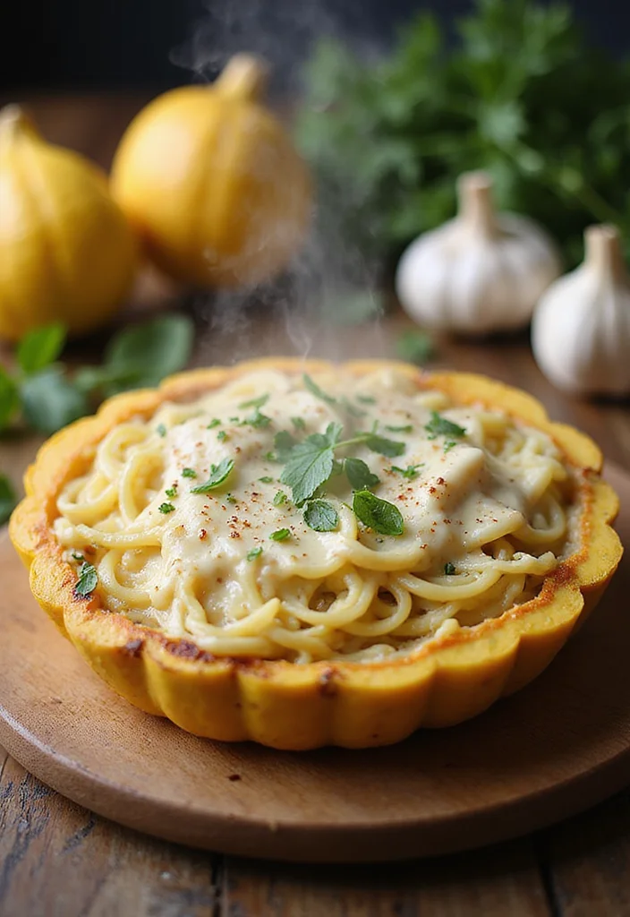 12 Keto Dinner Casserole Recipes Easy and Comforting - 12. Spaghetti Squash Alfredo Casserole