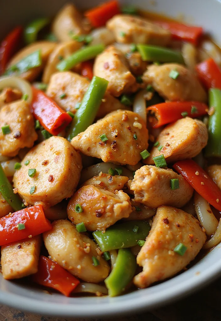 12 Keto Rotisserie Chicken Recipes Fast and Flavorful - 10. Chicken Stir-Fry with Bell Peppers