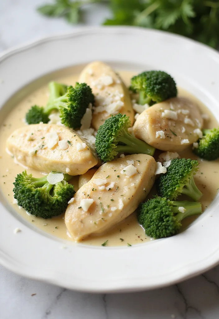 12 Keto Rotisserie Chicken Recipes Fast and Flavorful - 4. Chicken and Broccoli Alfredo