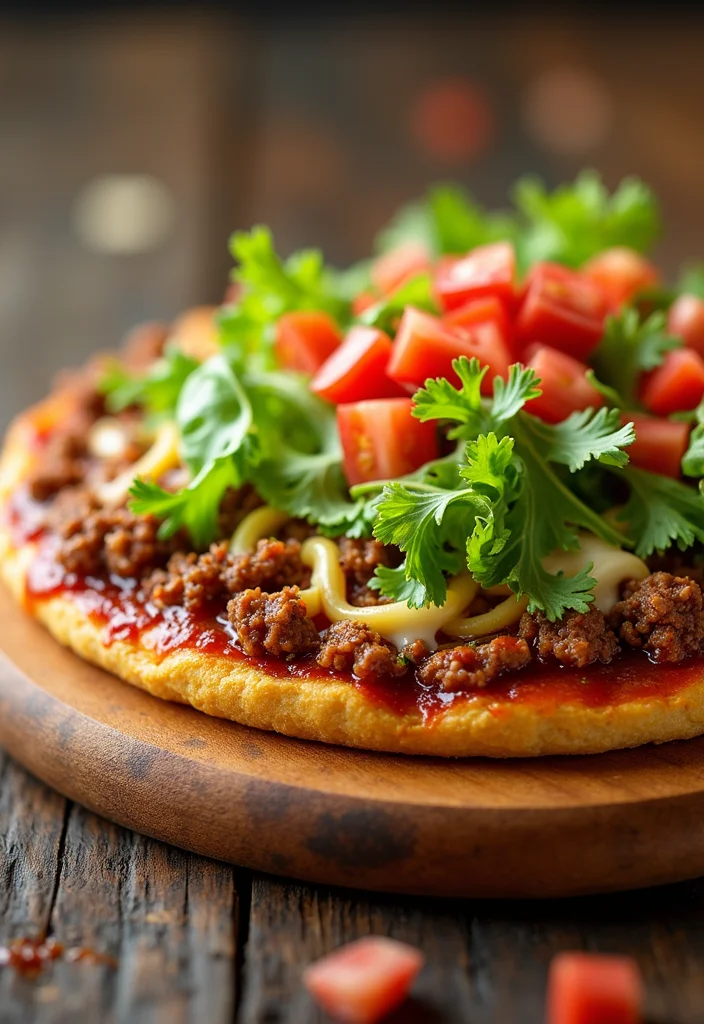 12 Simple and Crowd-Pleasing Healthy Pizza Dinner Recipes for Families - 10. Taco Pizza