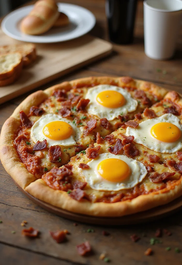 12 Simple and Crowd-Pleasing Healthy Pizza Dinner Recipes for Families - 12. Breakfast Pizza