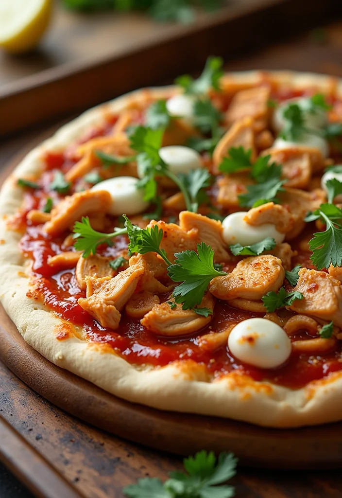 12 Simple and Crowd-Pleasing Healthy Pizza Dinner Recipes for Families - 4. BBQ Chicken Pizza